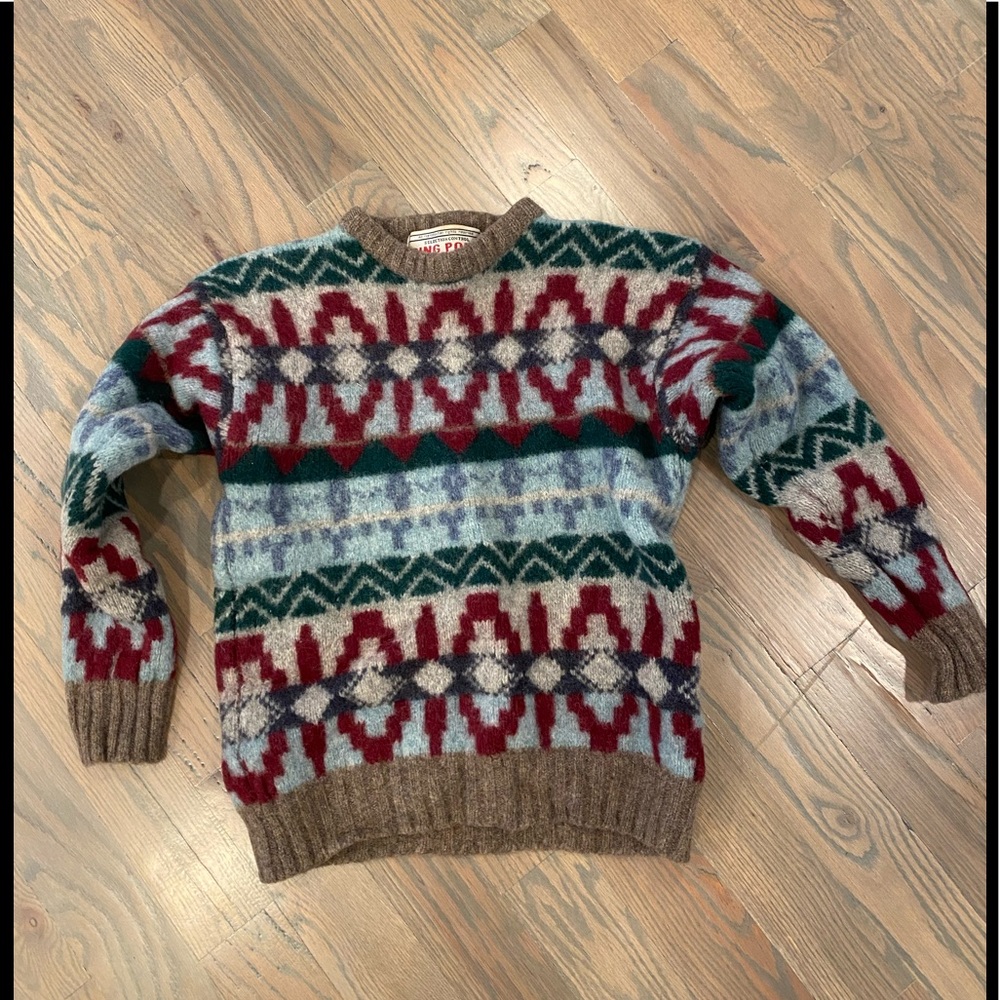 🔥🔥🔥Ping Pong men’s wool sweater size XS